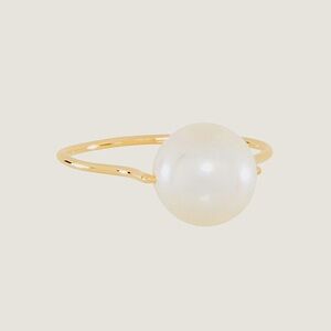 Catbird Gumball Pearl Ring size 7 14K gold